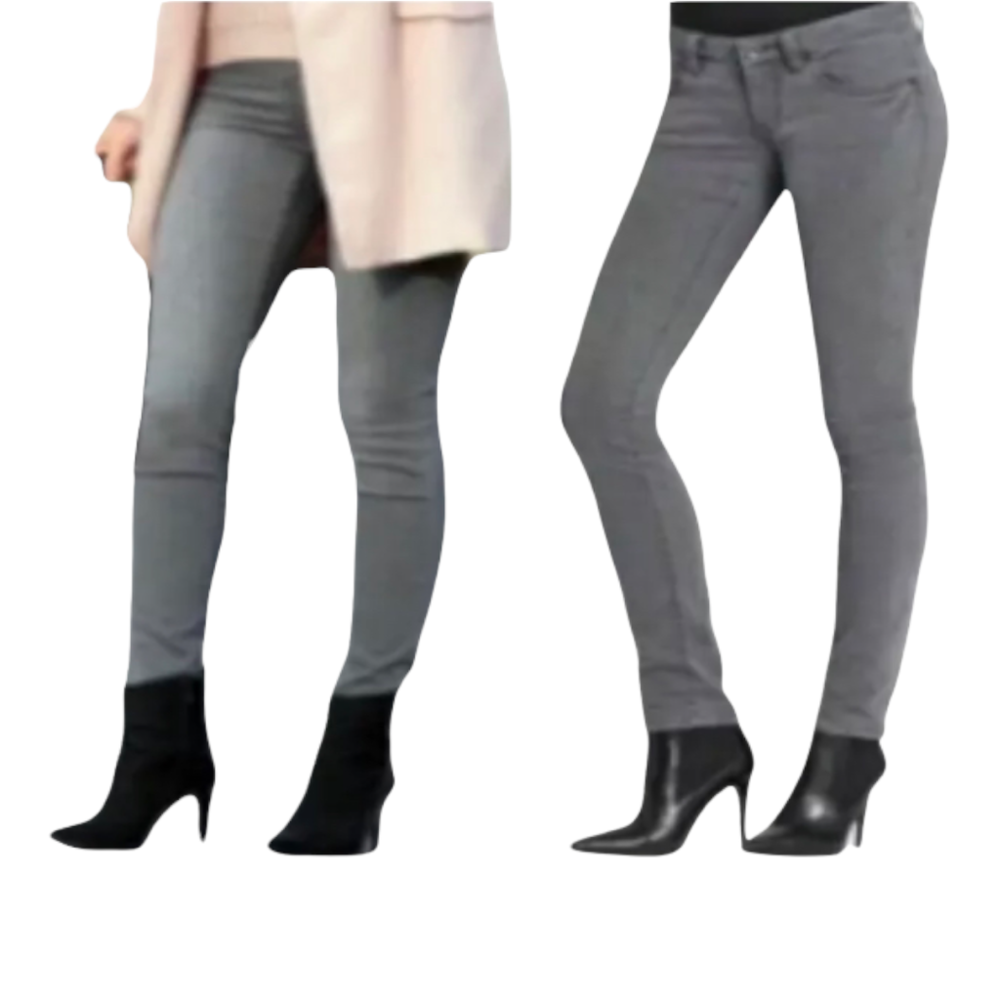 CAbi Bree Gray Skinny Jeans